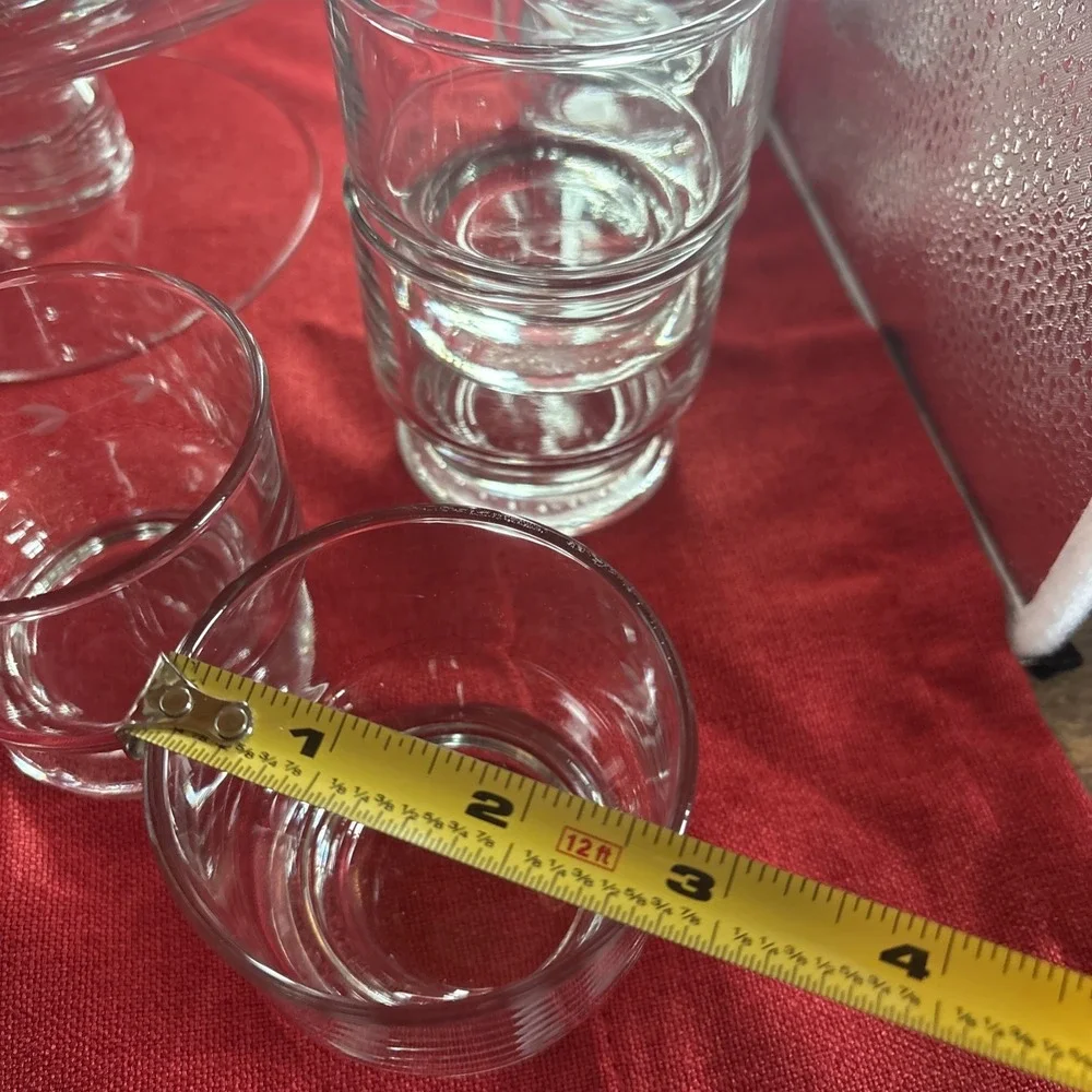 Vintage Princess House Heritage Crystal Hostess Punch Bowl Set/12 Glasses